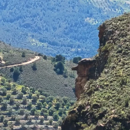 Vistas panorámicas desde el Chalet Venta del Aire en Lanjarón